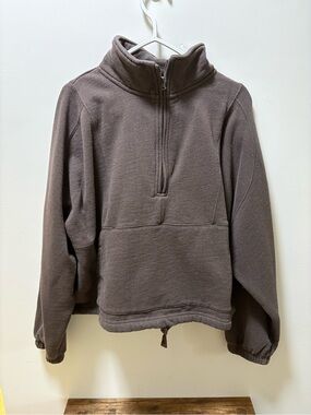 Kuwalla Tee Half-Zip Pullover Sweater - Brown